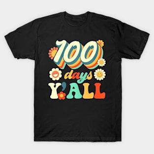 100 Days Of School Teachers Students 100Th Day School T-Shirt